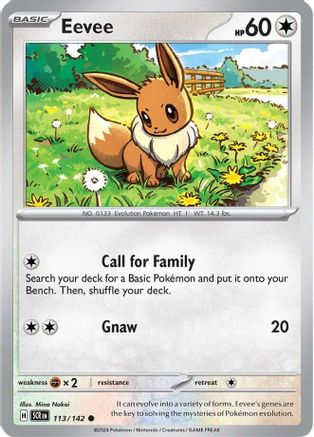 Eevee 113/142 - Common
