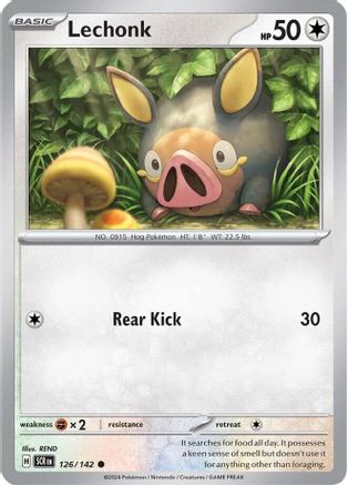 Lechonk 126/142 - Common