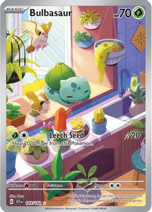 Bulbasaur 143/142 - Illustration Rare - Holofoil