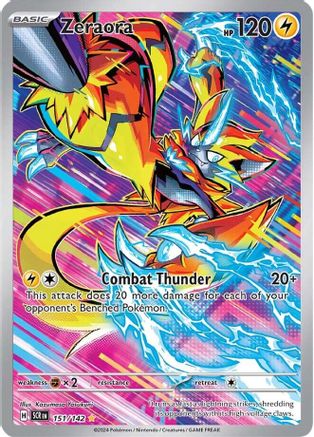 Zeraora 151/142 - Illustration Rare - Holofoil