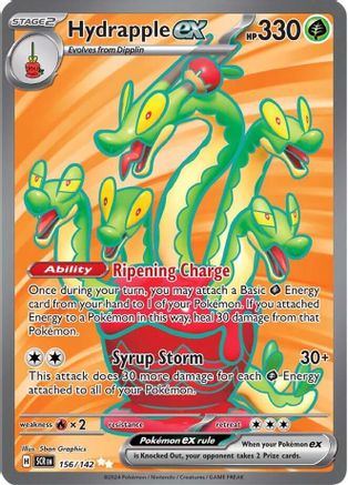 Hydrapple ex 156/142 - Ultra Rare - Holofoil