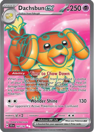 Dachsbun ex 160/142 - Ultra Rare - Holofoil
