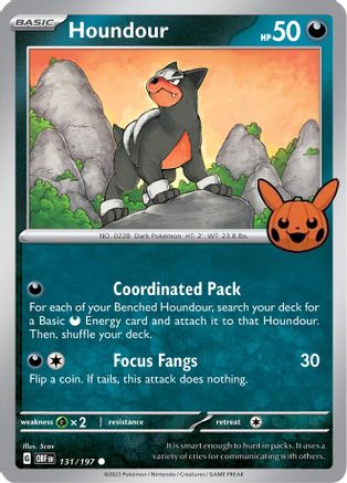 Houndour 131/197 - Common
