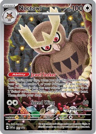Noctowl 141 - Promo - Holofoil