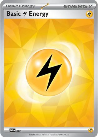 Basic Lightning Energy 012 - Common - Holofoil