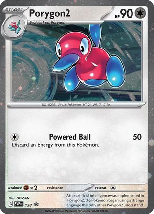 Porygon2 138 - Promo