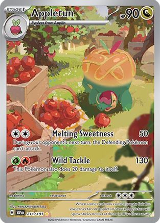 Appletun 211/191 - Illustration Rare - Holofoil