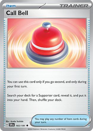 Call Bell 165/191 - Uncommon - Reverse Holofoil