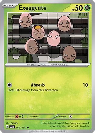 Exeggcute 002/191 - Common