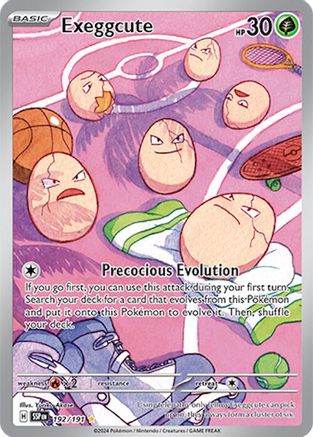 Exeggcute 192/191 - Illustration Rare - Holofoil