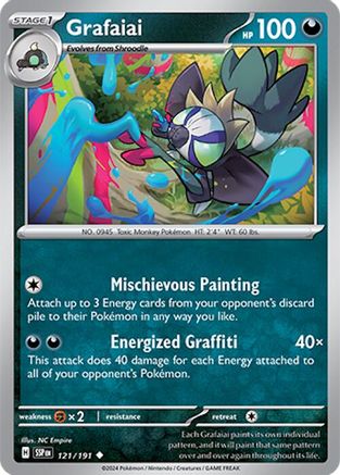 Grafaiai 121/191 - Uncommon - Reverse Holofoil