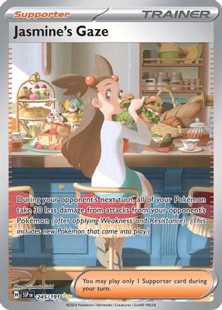 Jasmine's Gaze 245/191 - Special Illustration Rare - Holofoil