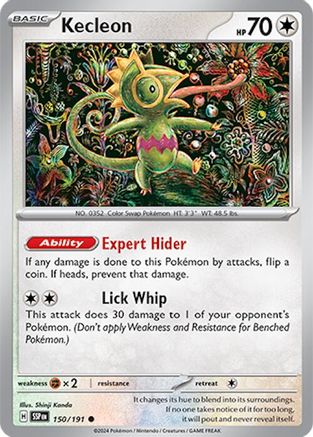 Kecleon 150/191 - Common - Reverse Holofoil