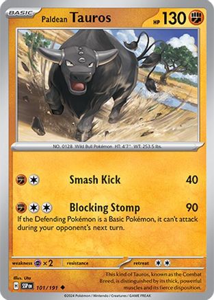 Paldean Tauros 101/191 - Uncommon