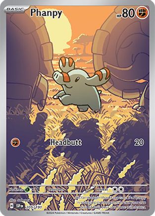 Phanpy 205/191 - Illustration Rare - Holofoil