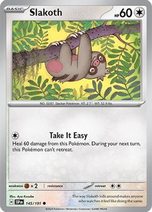 Slakoth 145/191 - Common