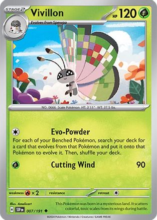 Vivillon 007/191 - Uncommon