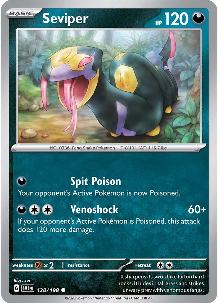 Seviper 128/198 - Common