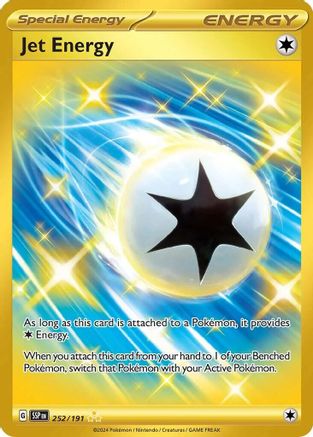 Jet Energy 252/191 - Hyper Rare - Holofoil