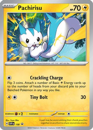Pachirisu 158 - Promo - Holofoil