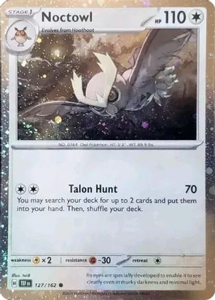 Noctowl 127/162 - Promo - Holofoil