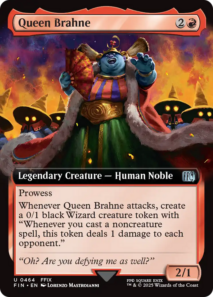 Queen Brahne (Extended Art) (FIN-464) - FINAL FANTASY
