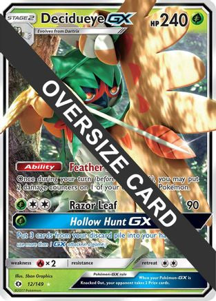 Decidueye GX (Decidueye GX Challenge Box) (012/149) - Jumbo Cards Holofoil