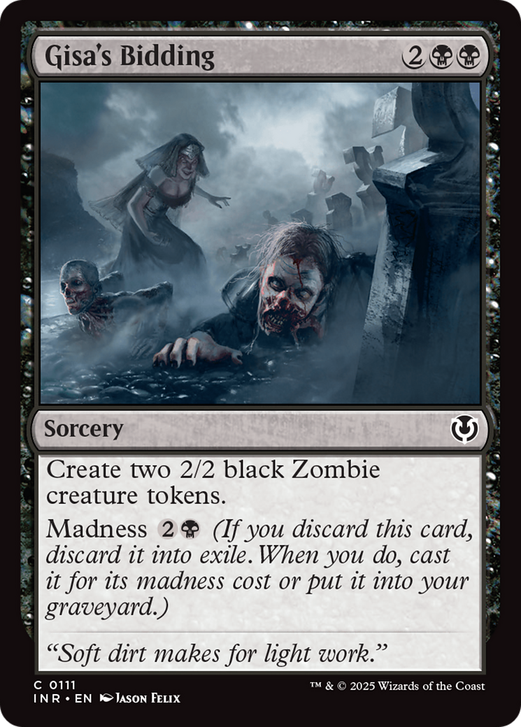 Gisa's Bidding (-111) - Innistrad Remastered