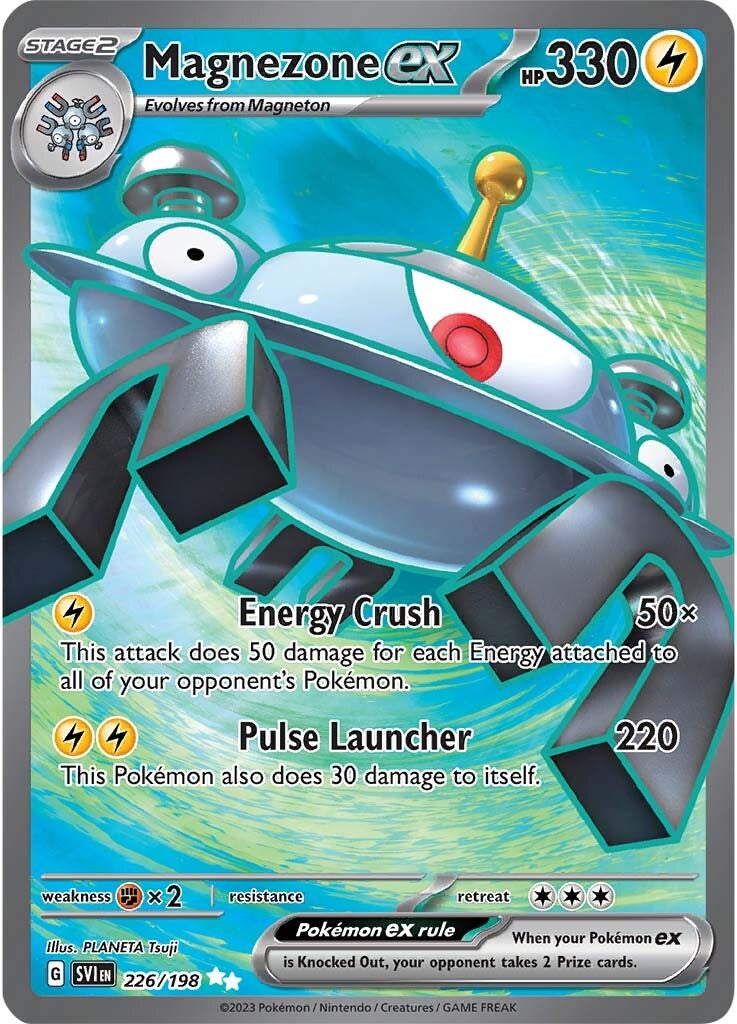 Magnezone ex 226/198 - Ultra Rare - Holofoil
