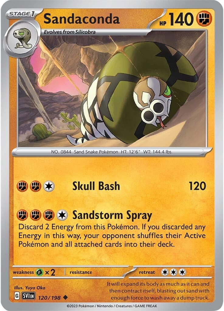 Sandaconda 120/198 - Uncommon