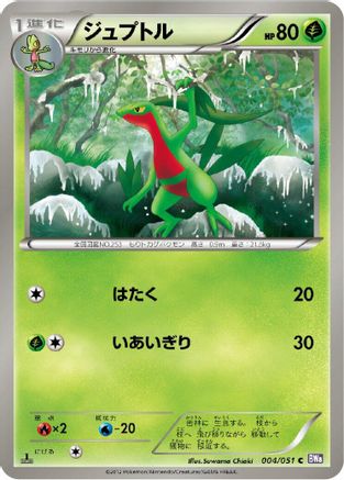Grovyle (004/051) - BW8 Spiral Force