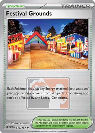 Festival Grounds 149/167 - Uncommon - Reverse Holofoil