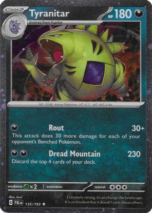Tyranitar 135/193 - Promo - Holofoil