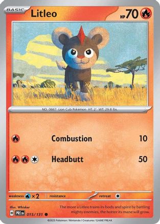 Litleo 015/131 - Common - Reverse Holofoil