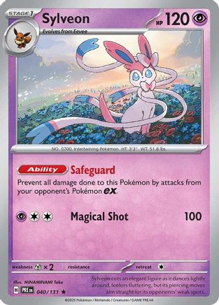 Sylveon 040/131 - Rare - Reverse Holofoil