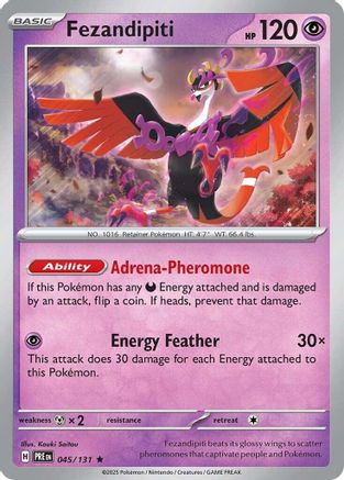Fezandipiti 045/131 - Rare - Holofoil