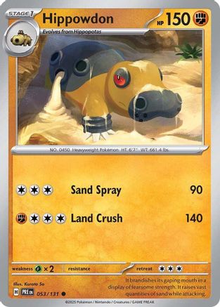 Hippowdon 053/131 - Common