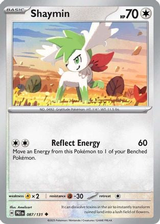 Shaymin 087/131 - Uncommon - Reverse Holofoil