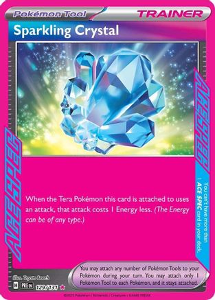 Sparkling Crystal 129/131 - ACE SPEC Rare - Holofoil