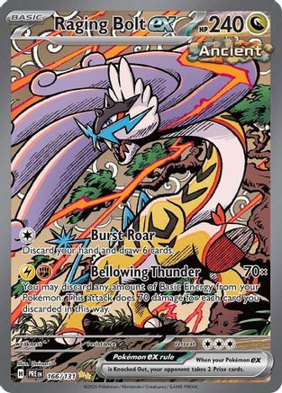 Raging Bolt ex 166/131 - Special Illustration Rare - Holofoil