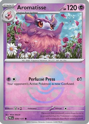 Aromatisse (Poke Ball Pattern) 039/131 - Common - Holofoil