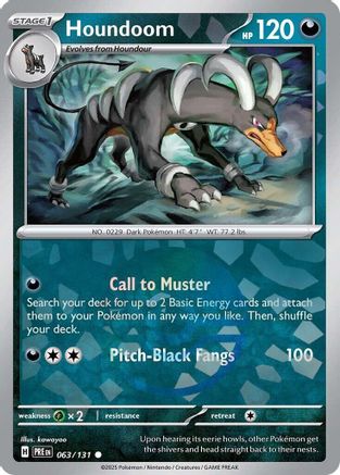 Houndoom (Poke Ball Pattern) 063/131 - Common - Holofoil