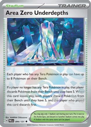 Area Zero Underdepths (Poke Ball Pattern) 094/131 - Uncommon - Holofoil