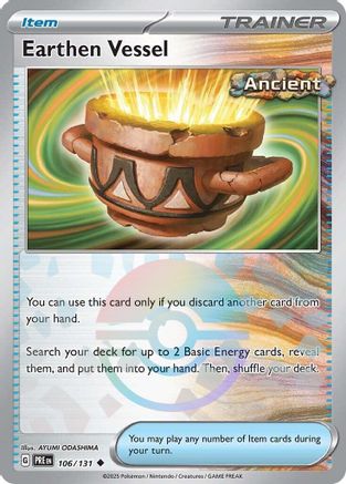 Earthen Vessel (Poke Ball Pattern) 106/131 - Uncommon - Holofoil