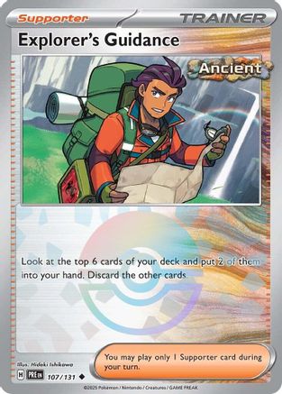 Explorer's Guidance (Poke Ball Pattern) 107/131 - Uncommon - Holofoil