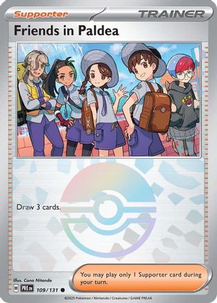 Friends in Paldea 109/131 - Common - Holofoil