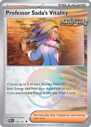 Professor Sada's Vitality (Poke Ball Pattern) 120/131 - Uncommon - Holofoil