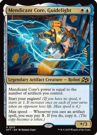 Mendicant Core, Guidelight (PPDFT-213) - Promo Pack: Aetherdrift Foil