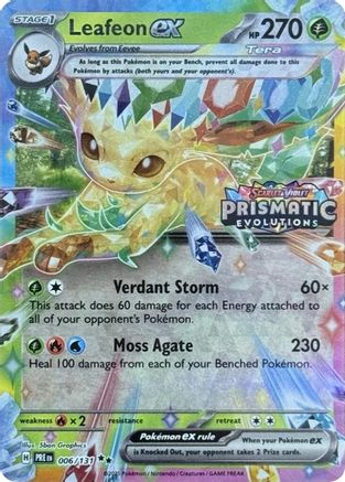 Leafeon ex 006/131 - Promo - Holofoil