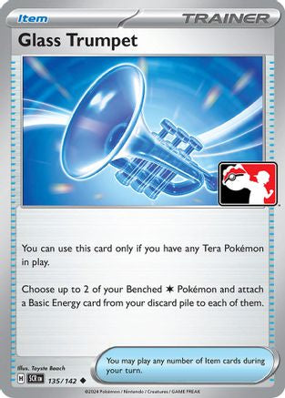 Glass Trumpet 135/142 - Uncommon - Holofoil